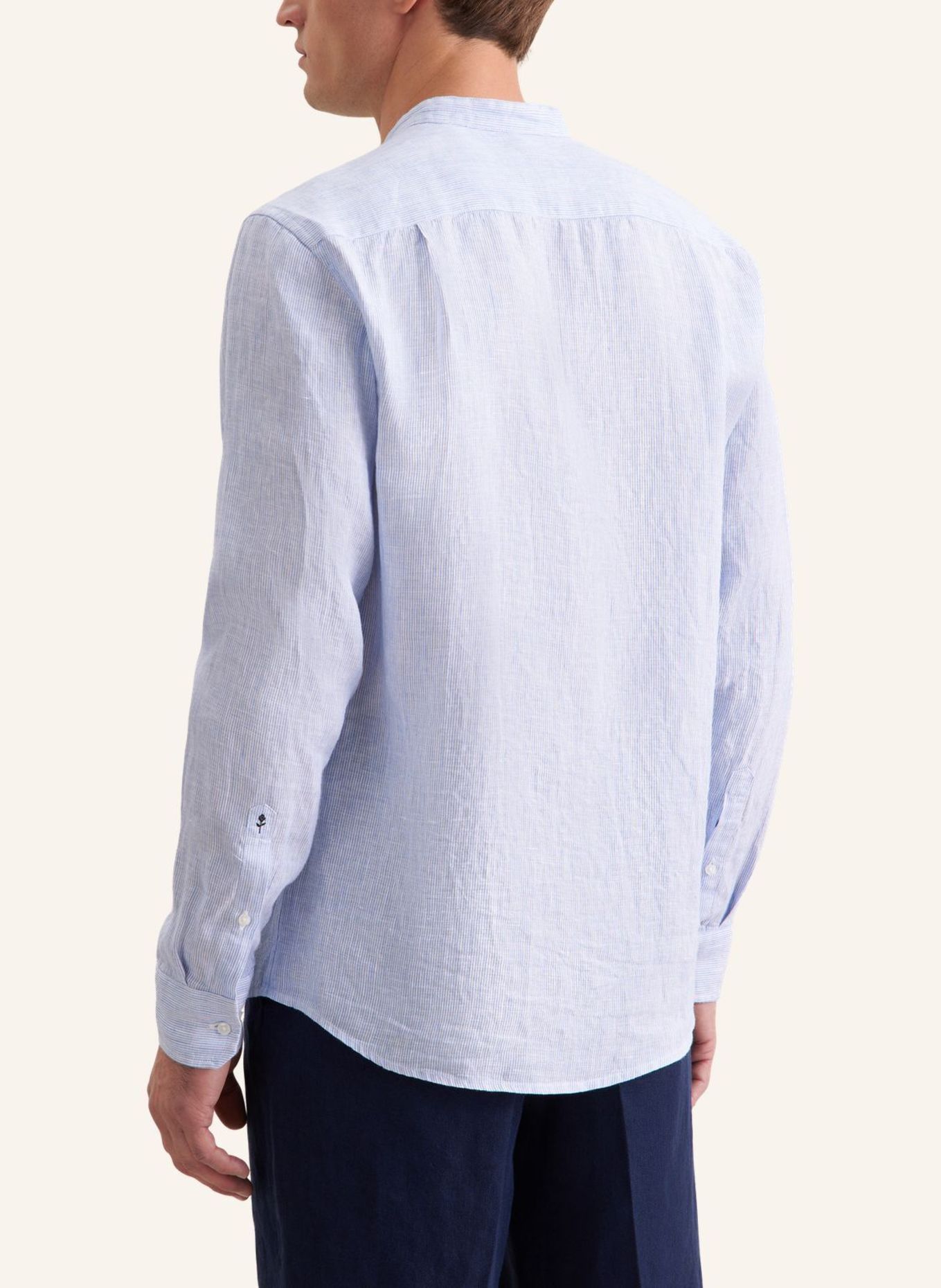 seidensticker Leinenhemd Regular Fit: BLAU