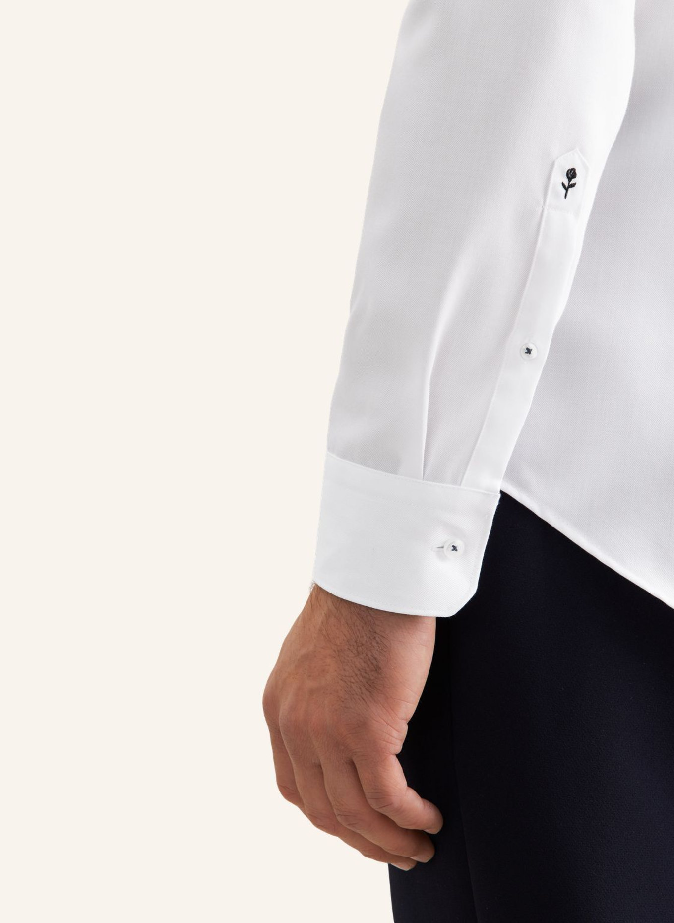 seidensticker Business Hemd Shaped Fit: WEISS
