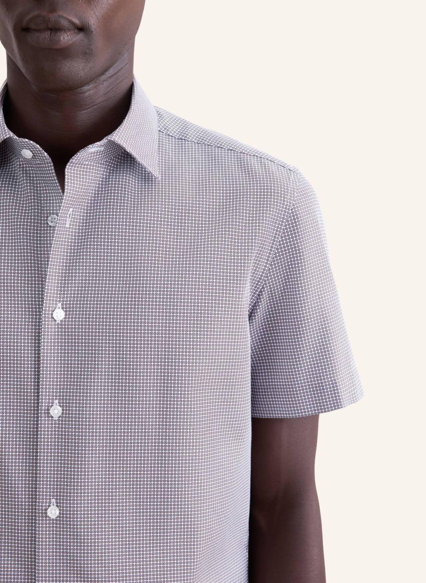 seidensticker Business Hemd Shaped Fit: BEIGE