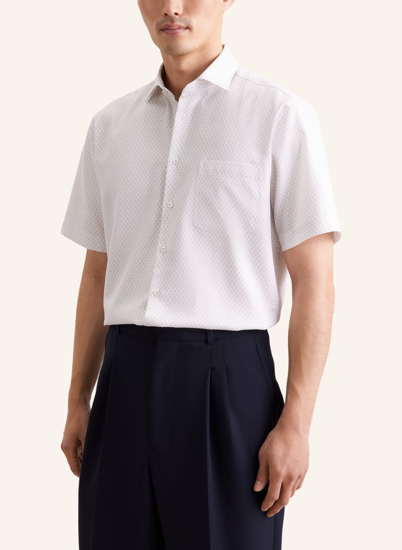 seidensticker Business Hemd Regular Fit: BEIGE