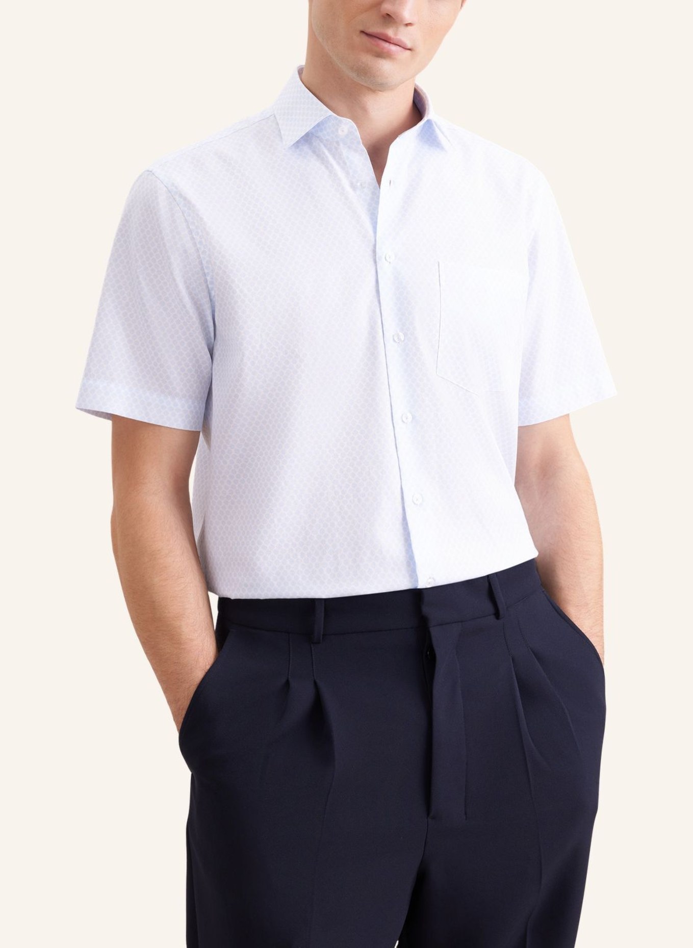 seidensticker Business Hemd Regular Fit: HELLBLAU