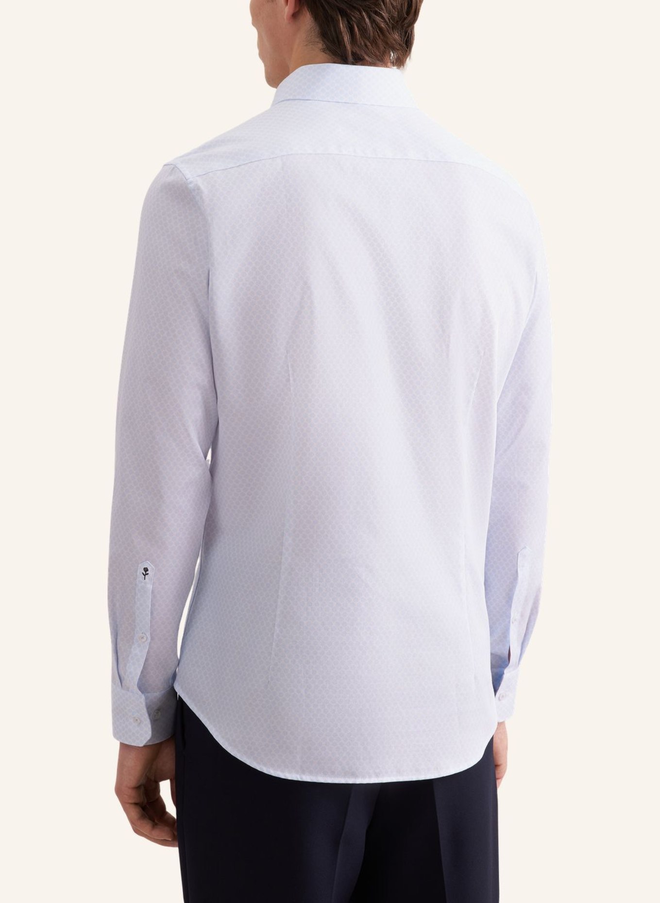 seidensticker Business Hemd Shaped Fit: HELLBLAU