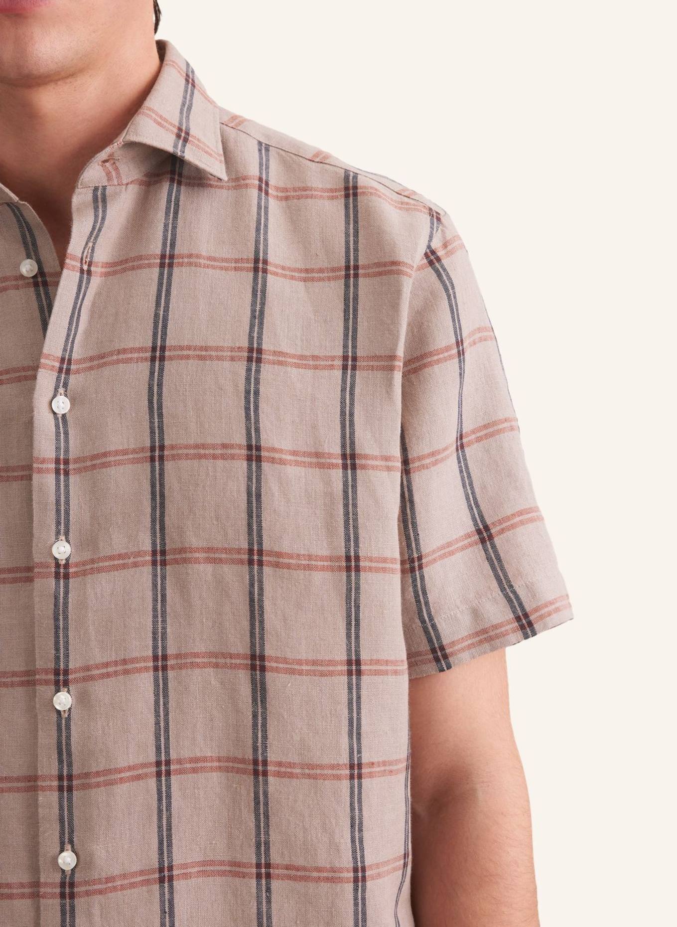 seidensticker Leinenhemd Regular Fit: BEIGE