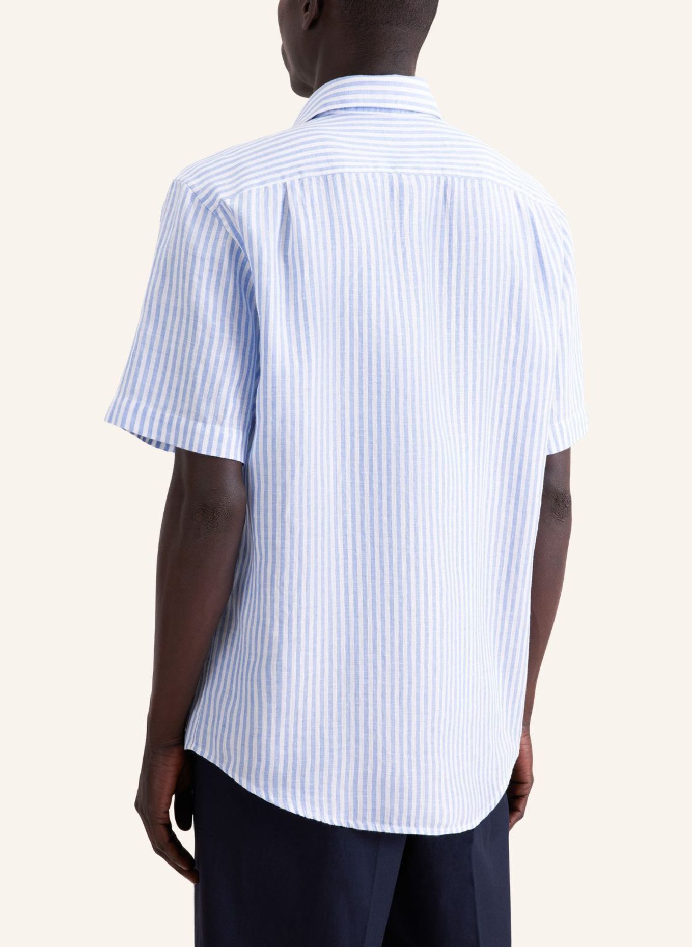 seidensticker Leinenhemd Regular Fit: BLAU