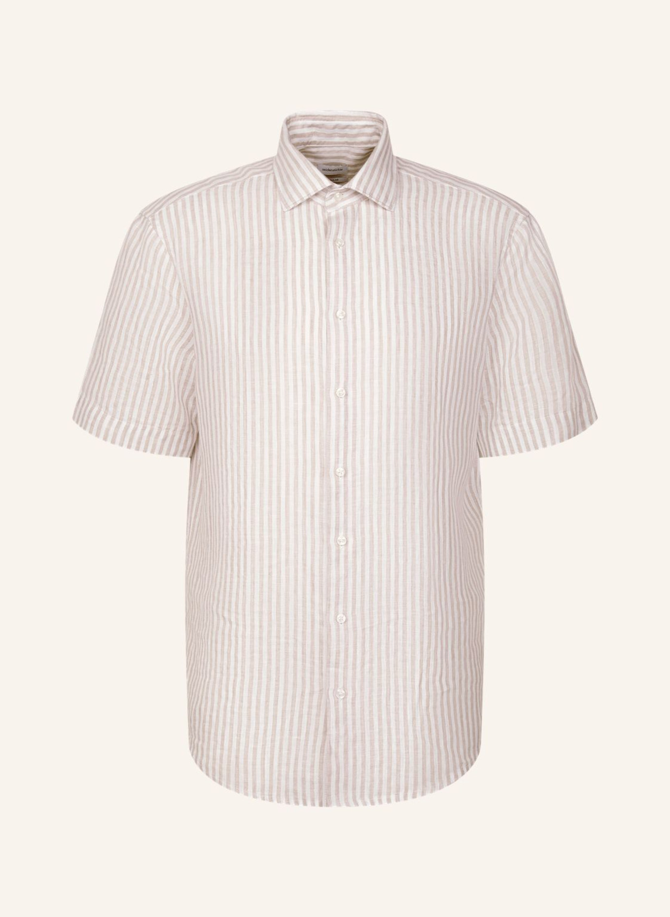 seidensticker Leinenhemd Regular Fit: BEIGE