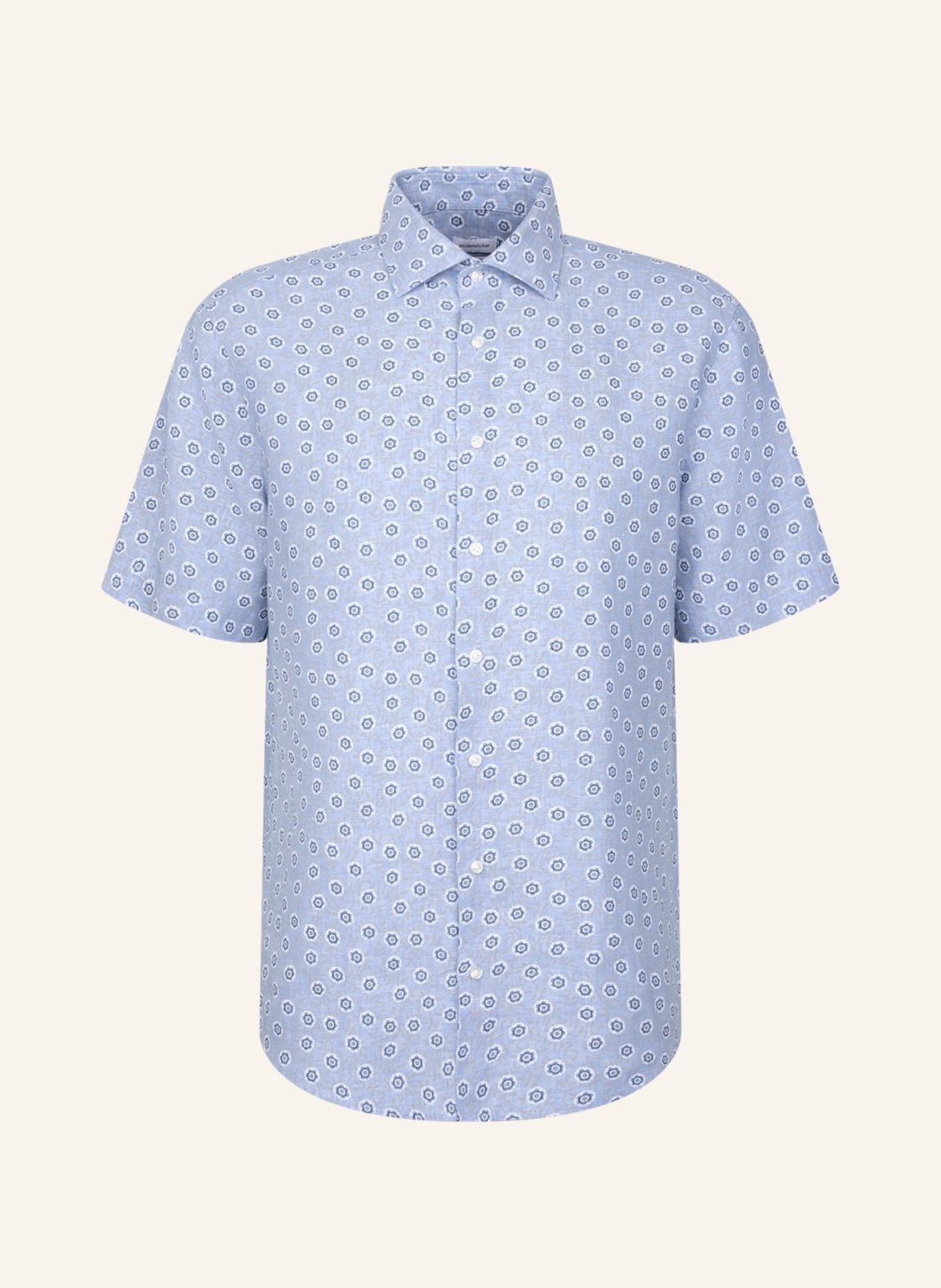 seidensticker Leinenhemd Regular Fit: BLAU