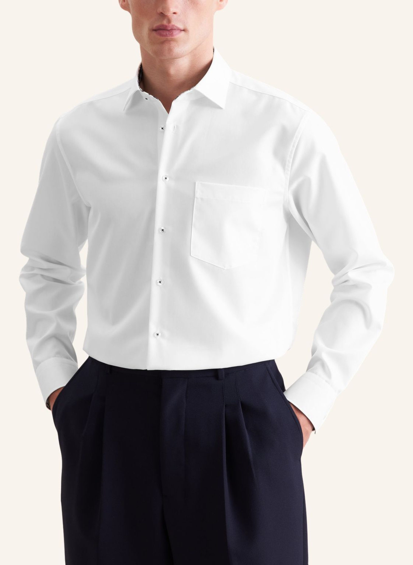 seidensticker Business Hemd Regular Fit: WEISS