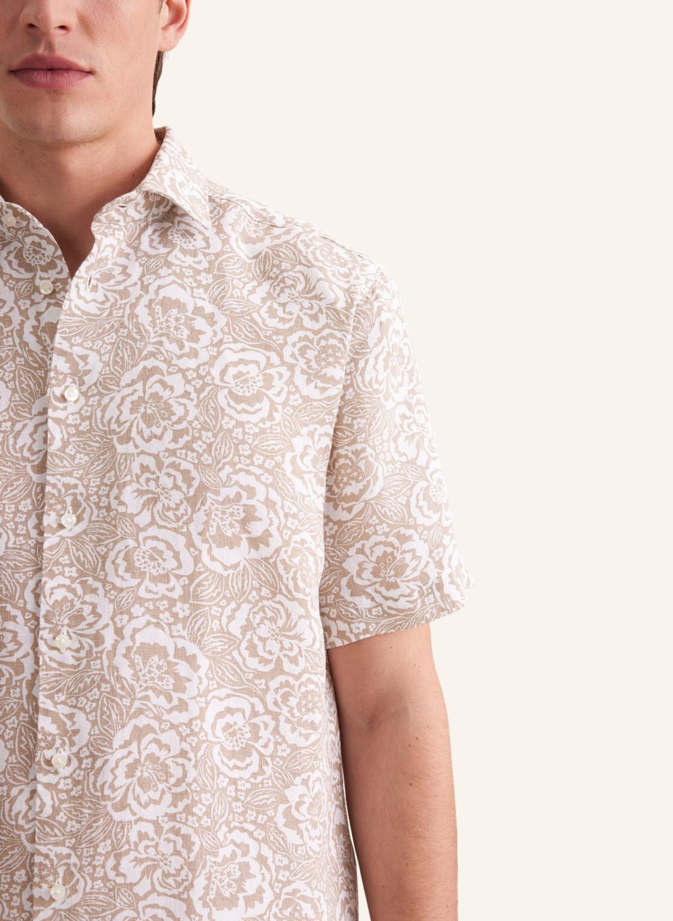 seidensticker Leinenhemd Regular Fit: BEIGE