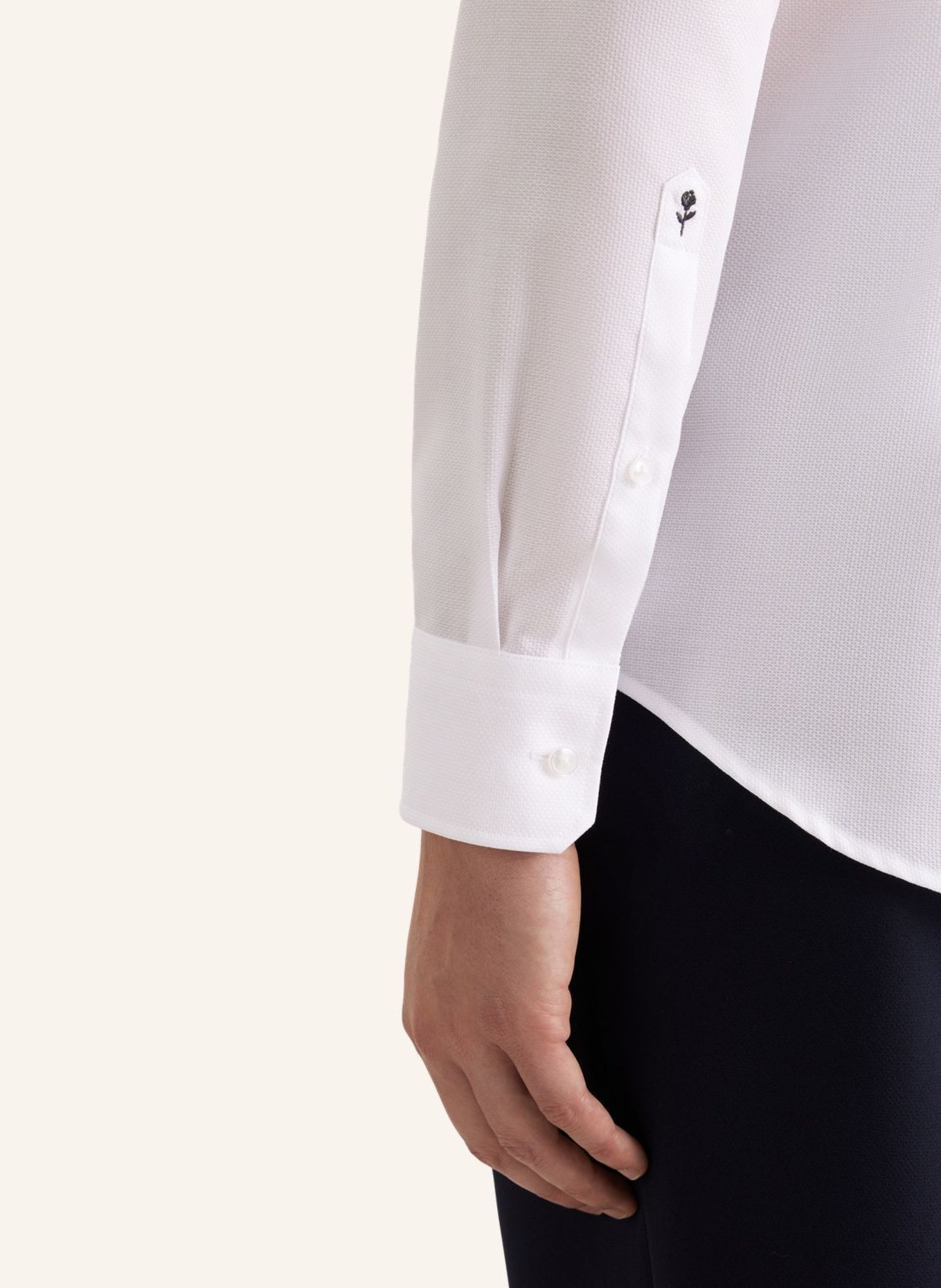 seidensticker Business Hemd Slim Fit: WEISS
