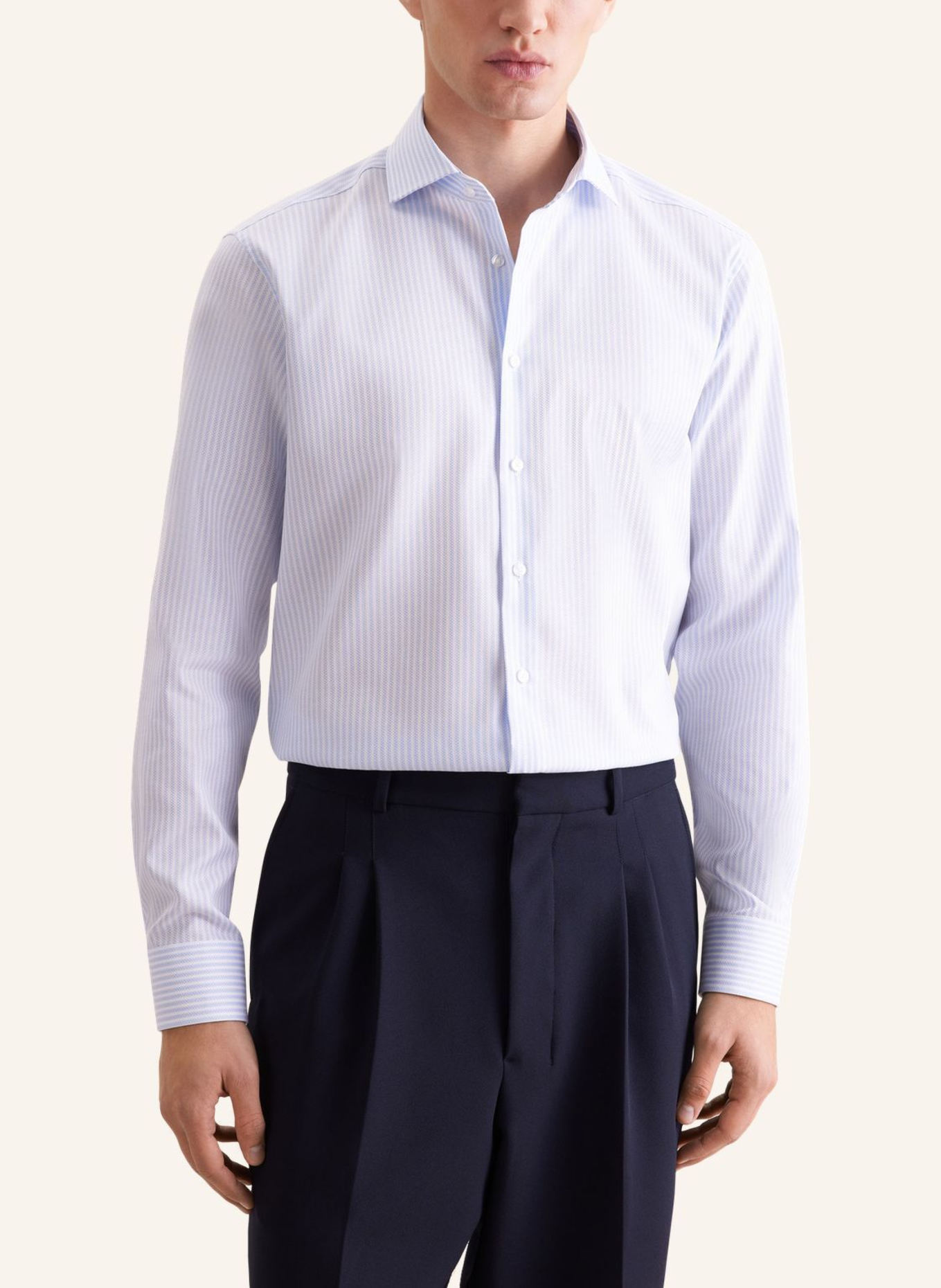 seidensticker Business Hemd Regular Fit: BLAU