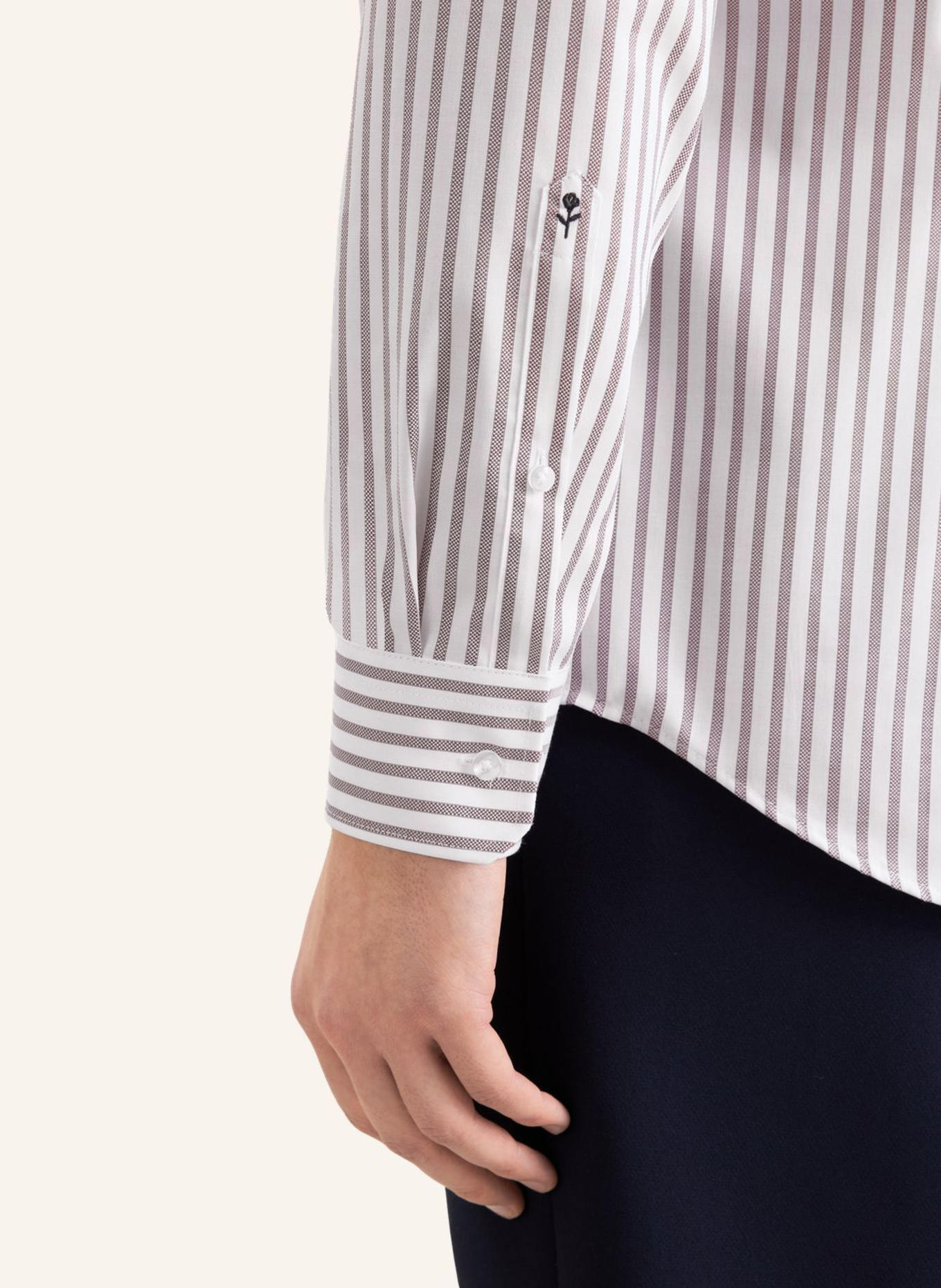 seidensticker Business Hemd Shaped Fit: BRAUN