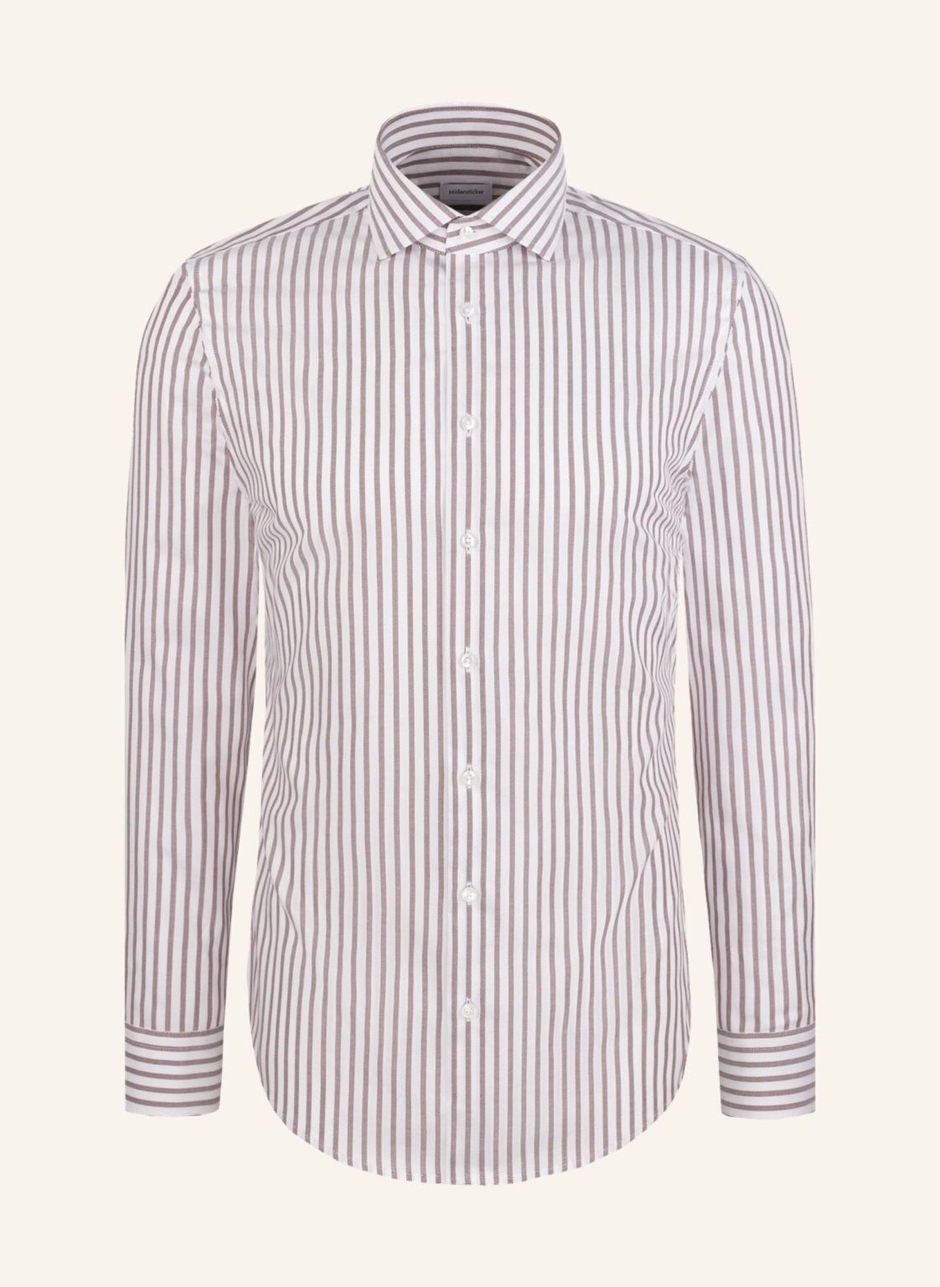 seidensticker Business Hemd Shaped Fit: BRAUN