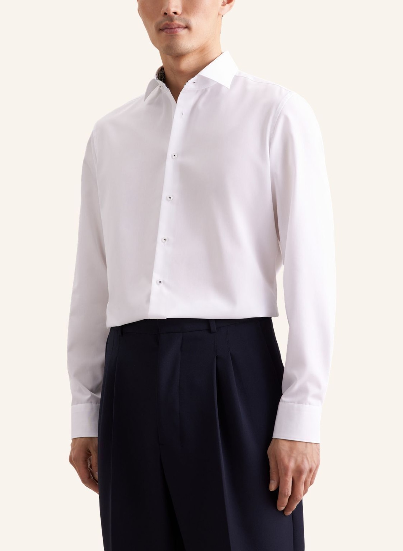 seidensticker Business Hemd Shaped Fit: WEISS