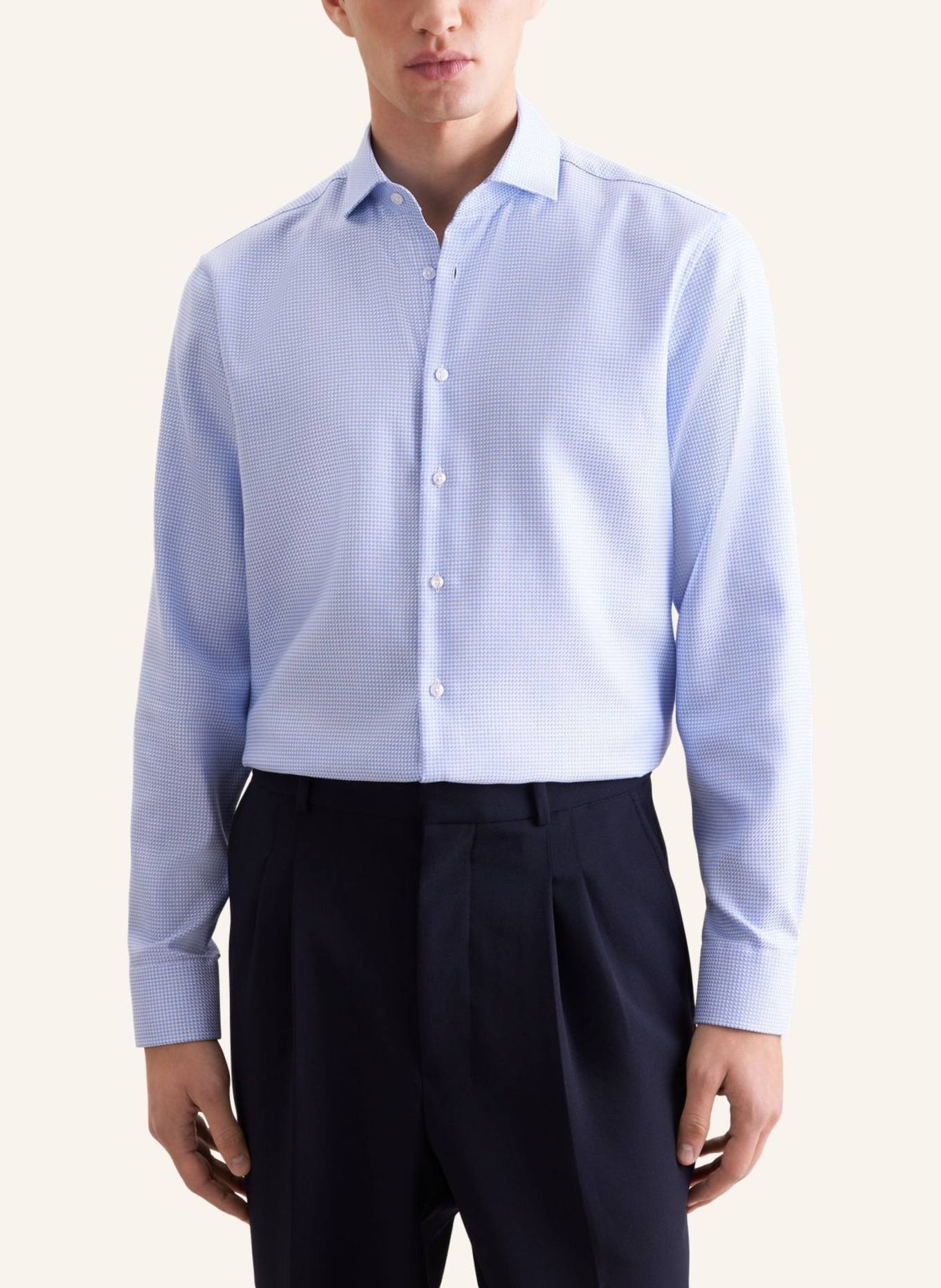 seidensticker Business Hemd Comfort Fit: BLAU