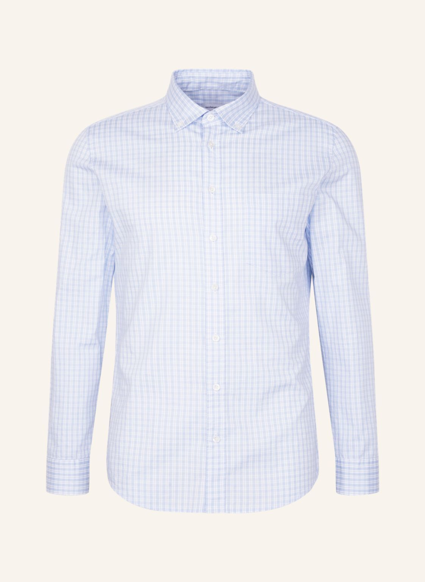 seidensticker Casual Hemd Slim Fit: HELLBLAU