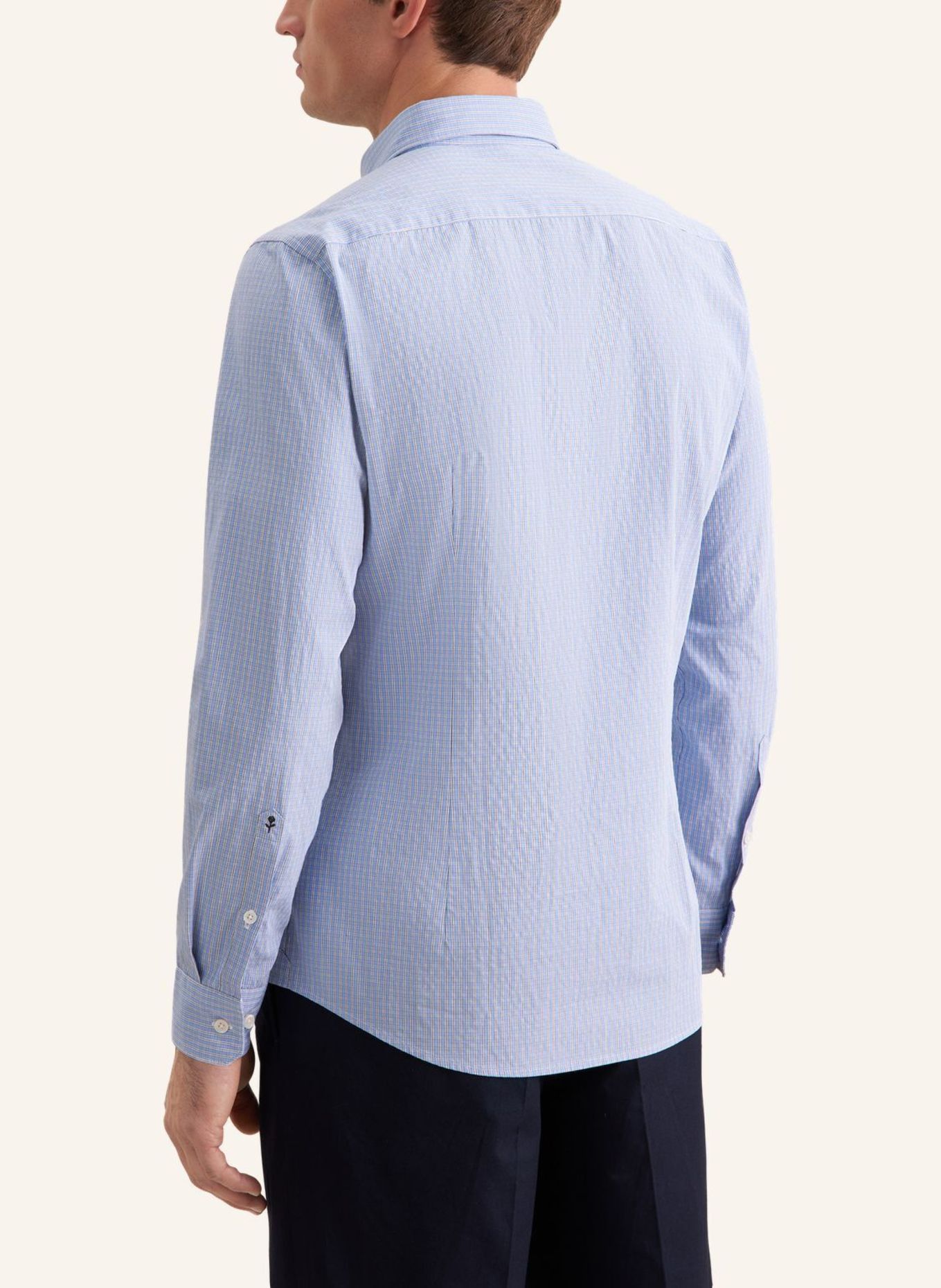 seidensticker Casual Hemd Slim Fit: HELLBLAU