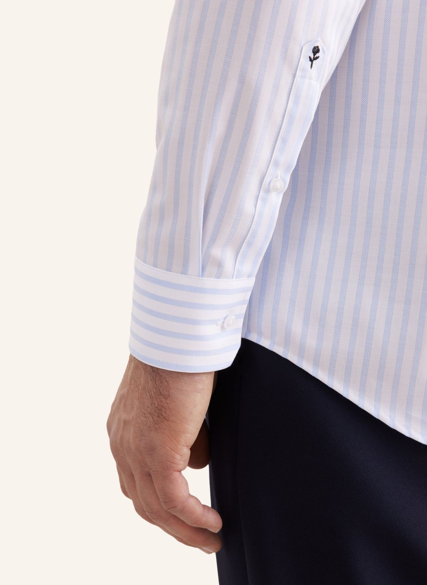 seidensticker Business Hemd Comfort Fit: HELLBLAU