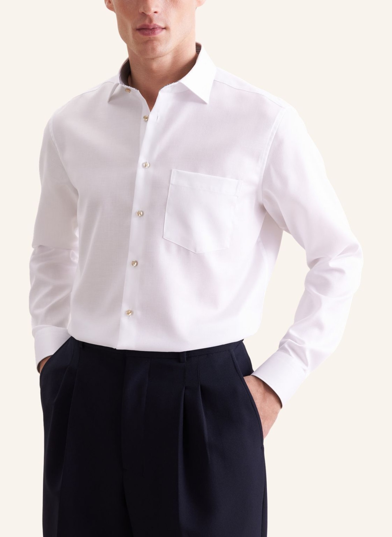 seidensticker Business Hemd Comfort Fit: WEISS