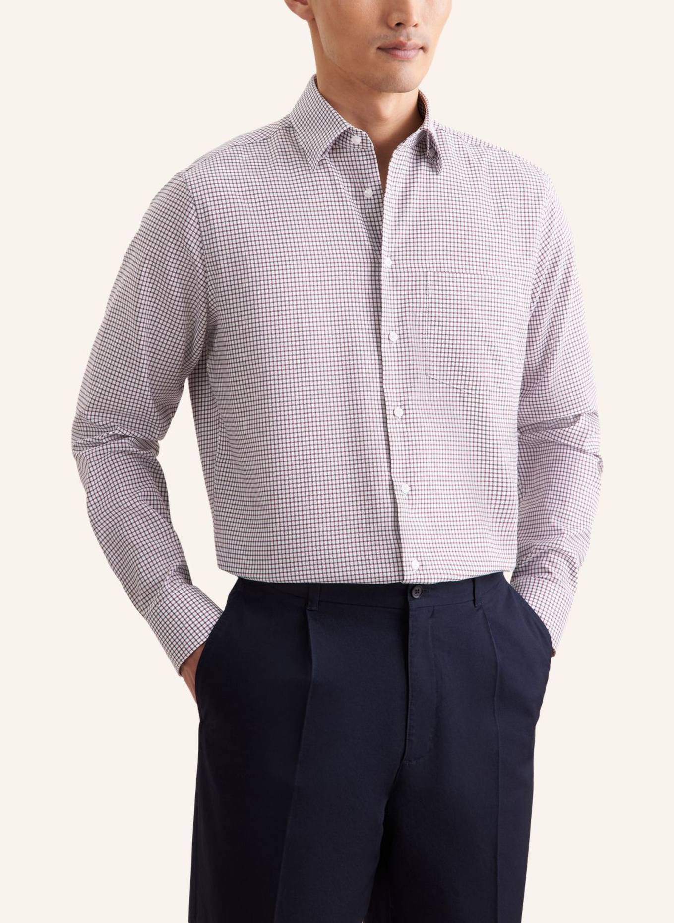 seidensticker Business Hemd Regular Fit: BRAUN