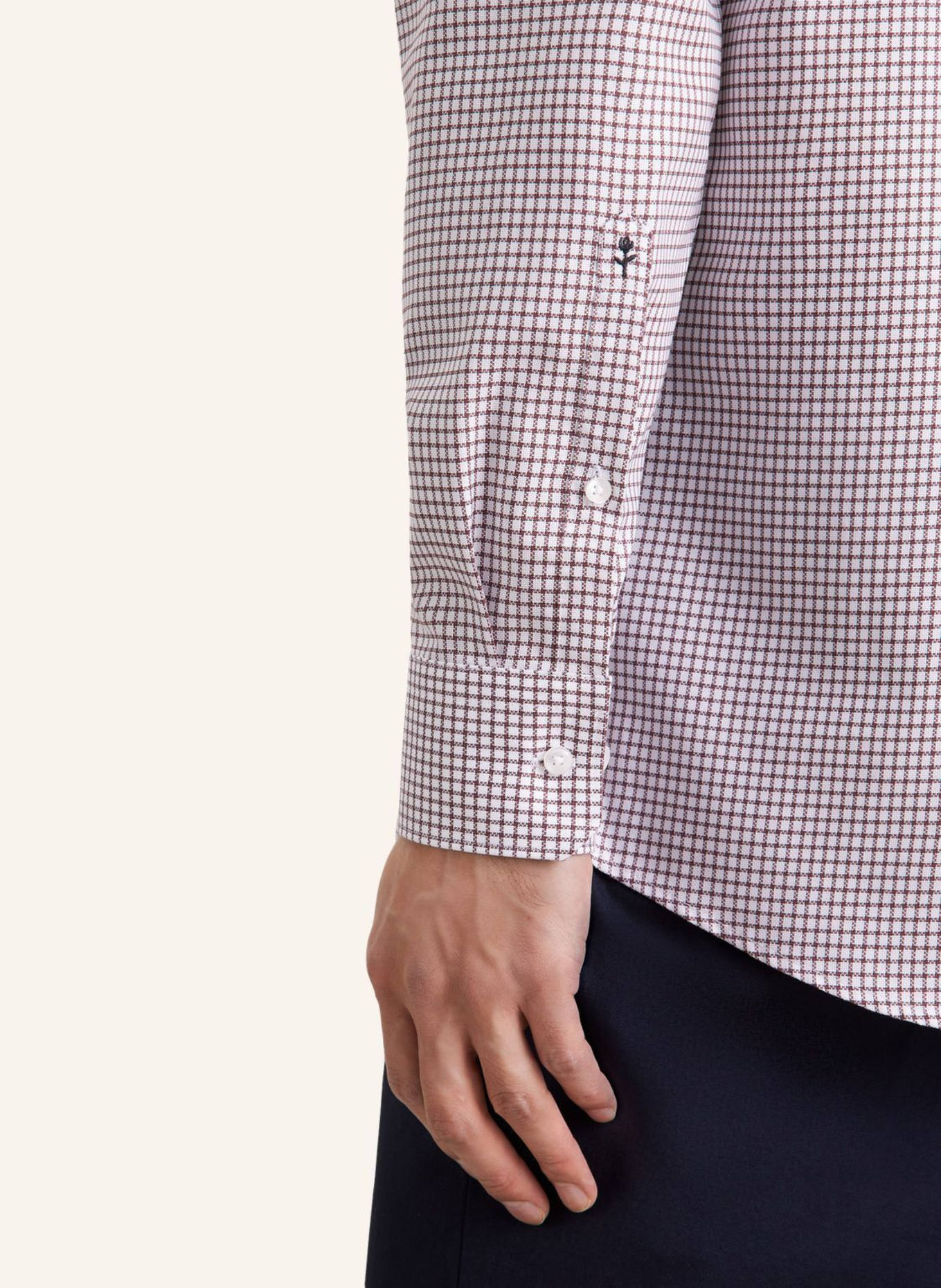 seidensticker Business Hemd Regular Fit: BRAUN