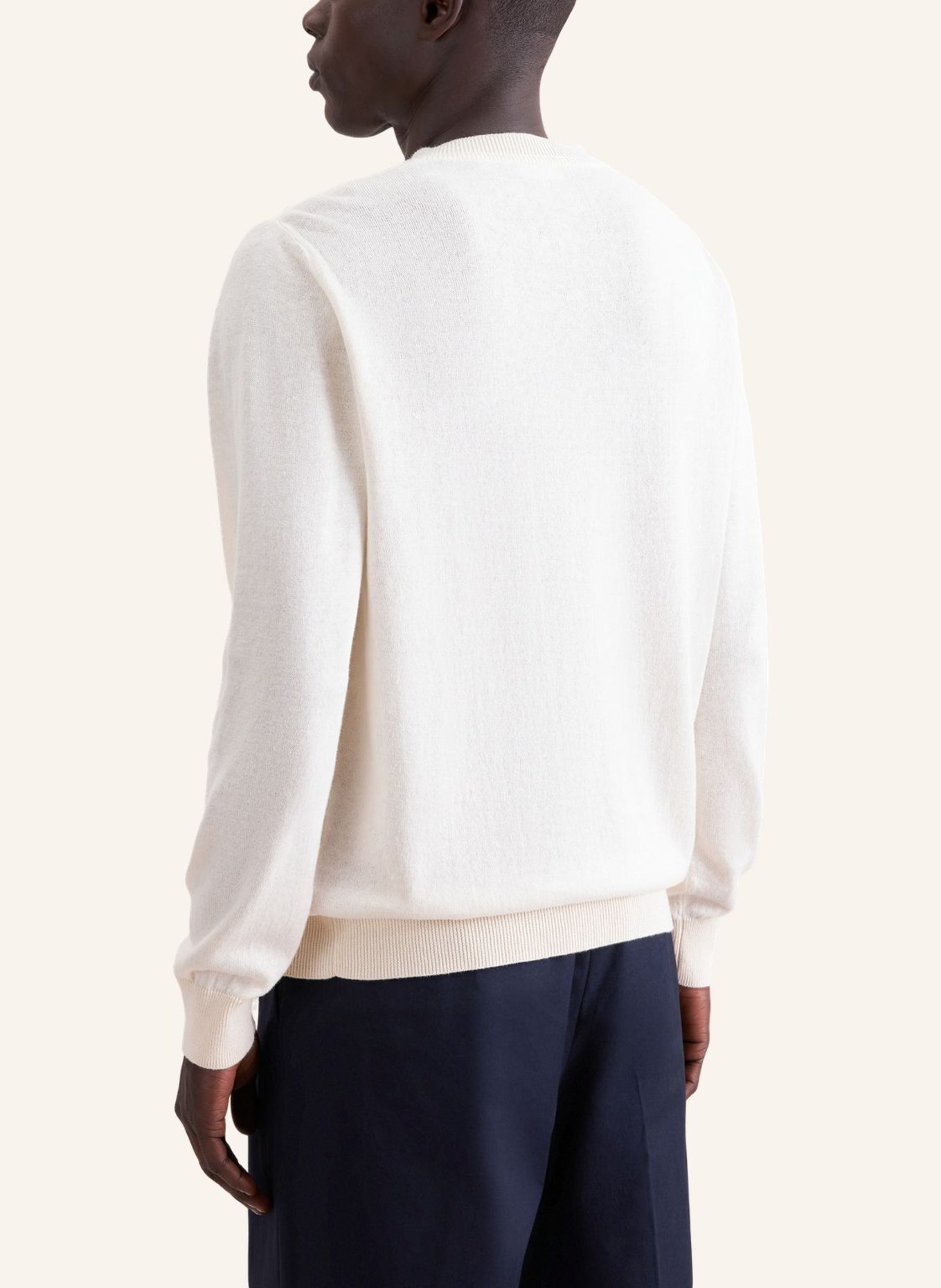 seidensticker Pullover Regular Fit: ECRU