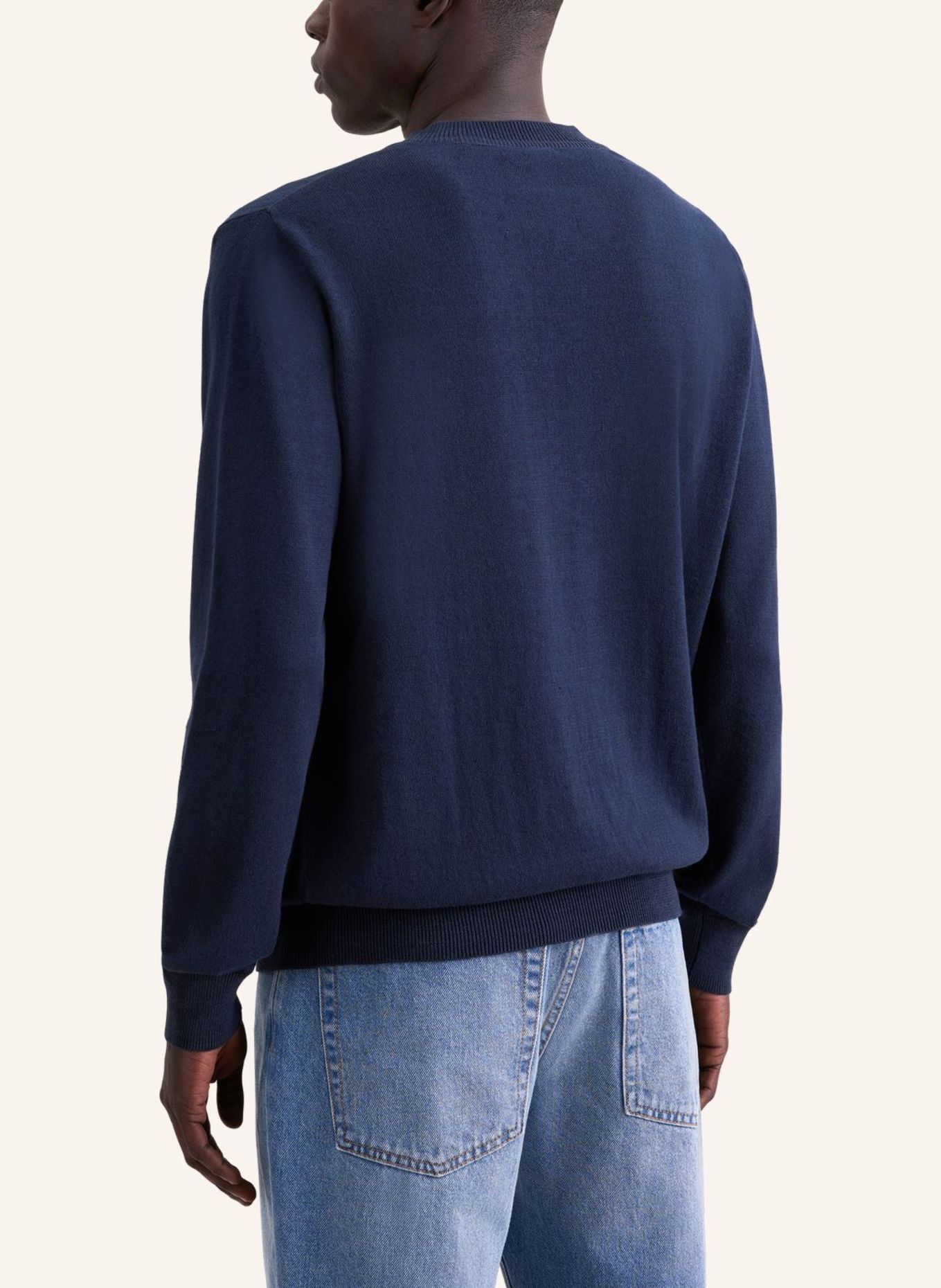 seidensticker Pullover Regular Fit: DUNKELBLAU