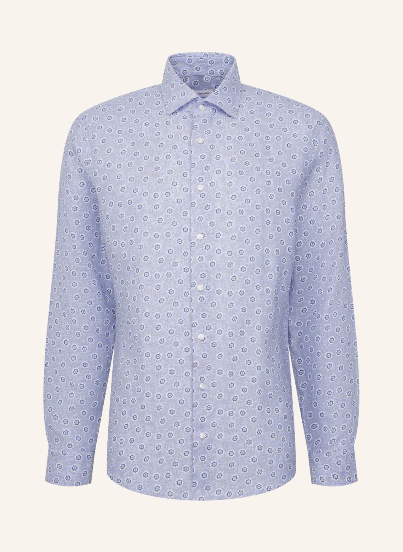 seidensticker Leinenhemd Regular Fit: BLAU