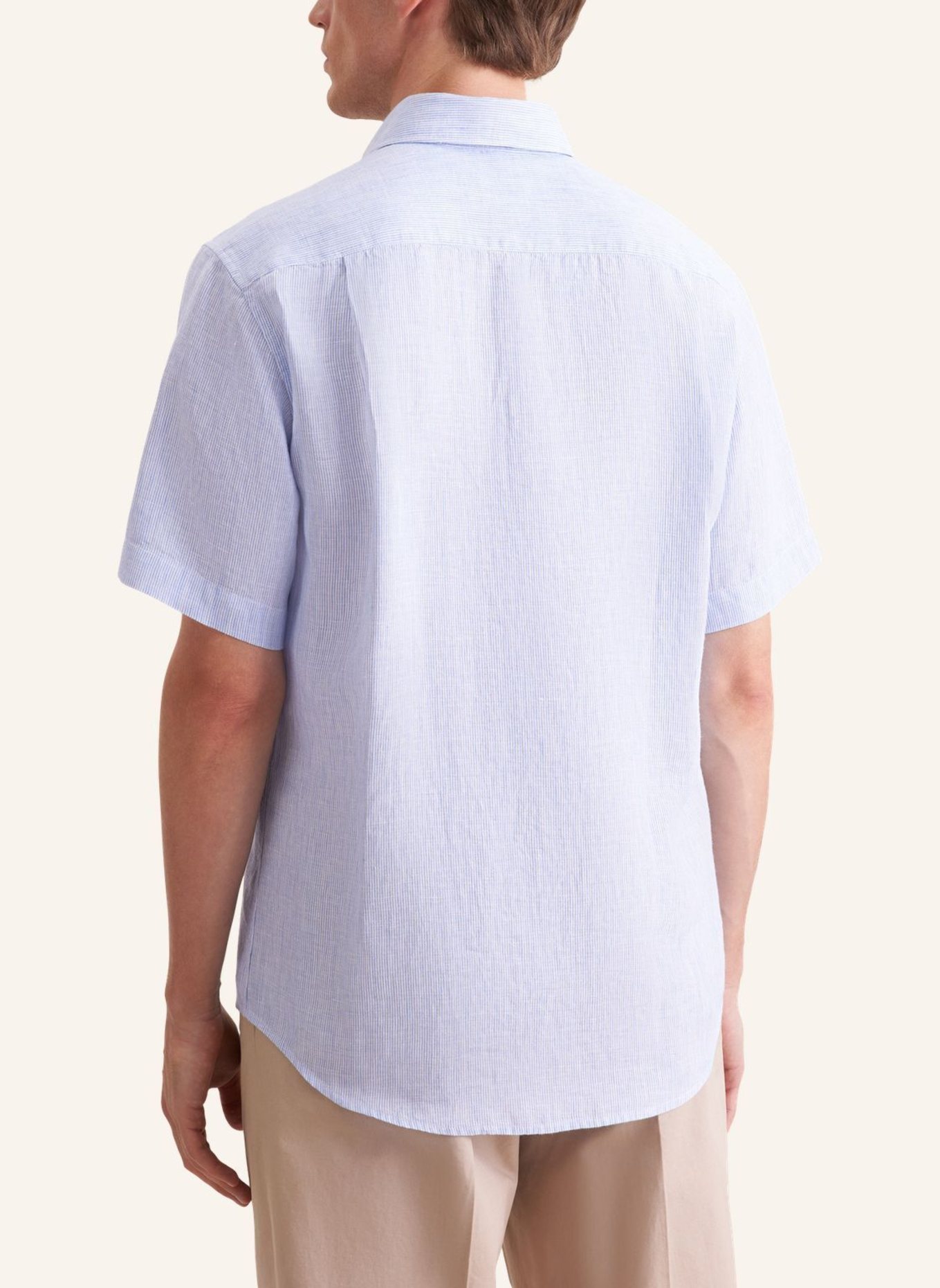 seidensticker Leinenhemd Regular Fit: BLAU