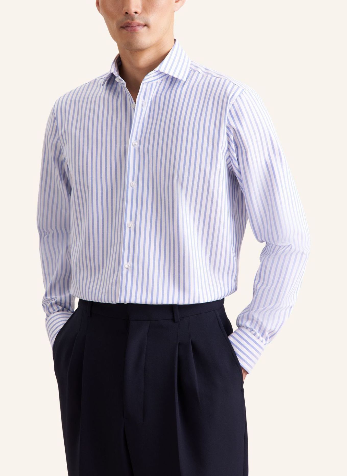 seidensticker Business Hemd Regular Fit: BLAU