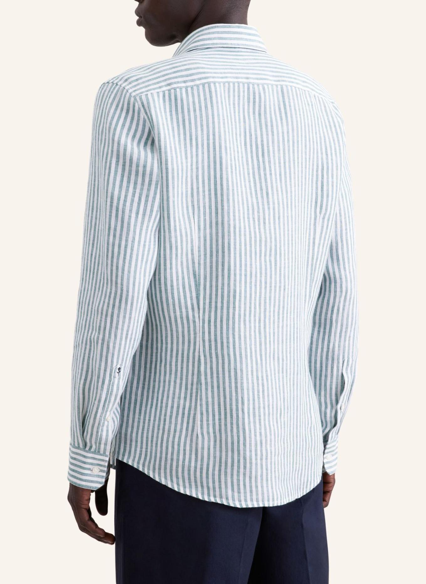 seidensticker Leinenhemd Slim Fit: TÜRKIS