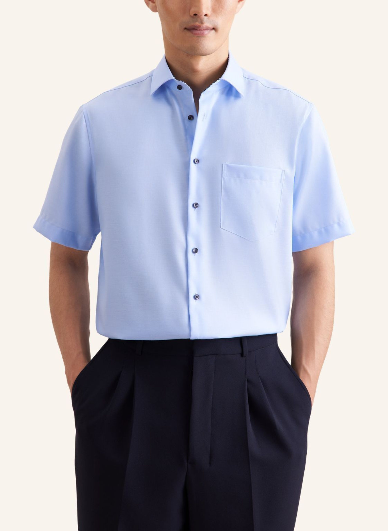 seidensticker Business Hemd Regular Fit: BLAU