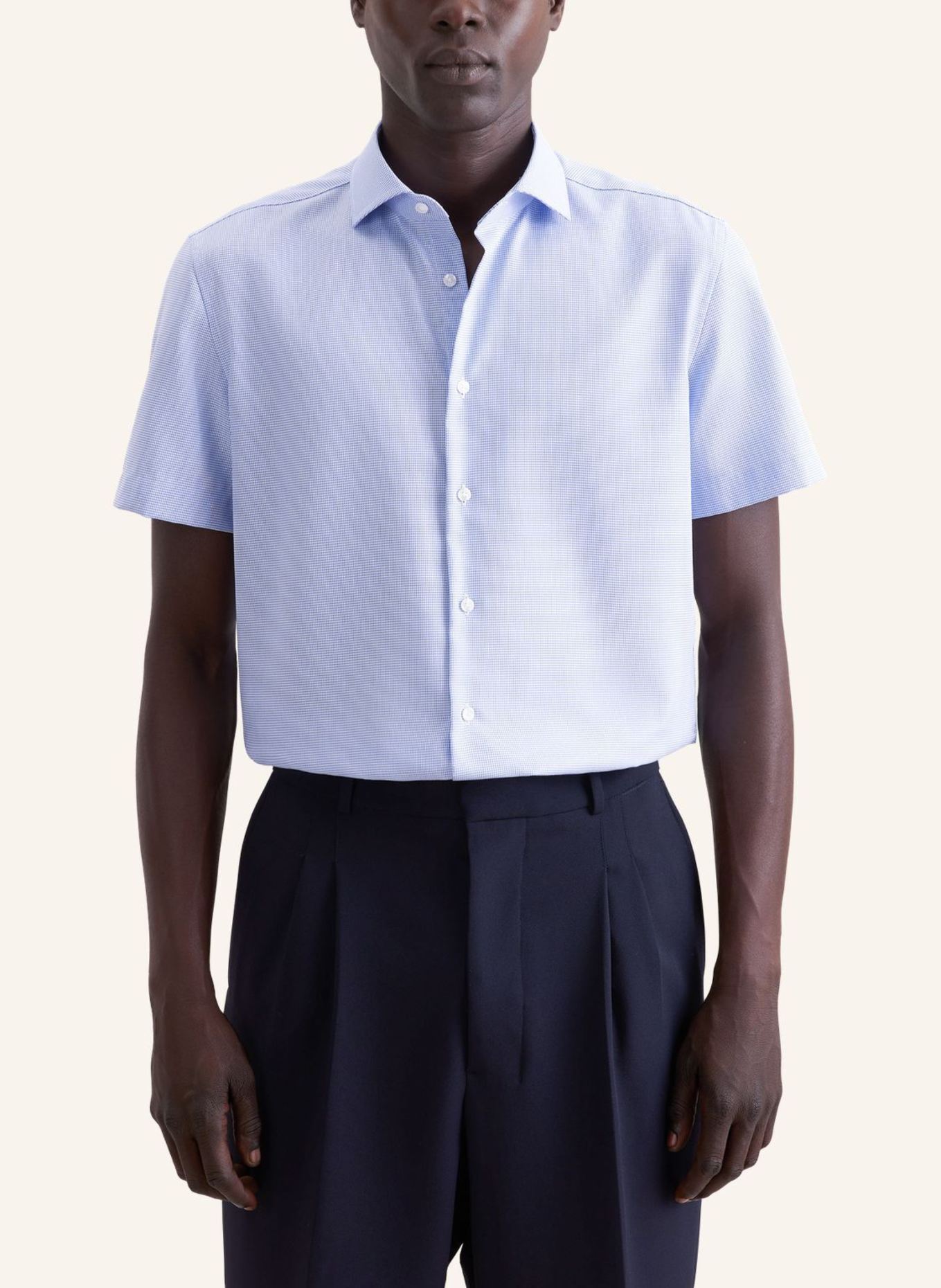 seidensticker Business Hemd Slim Fit: BLAU