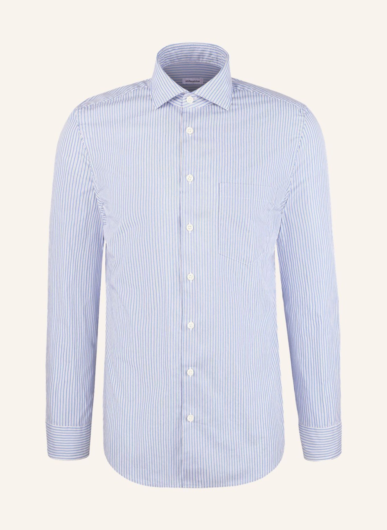 seidensticker Casual Hemd Slim Fit: HELLBLAU