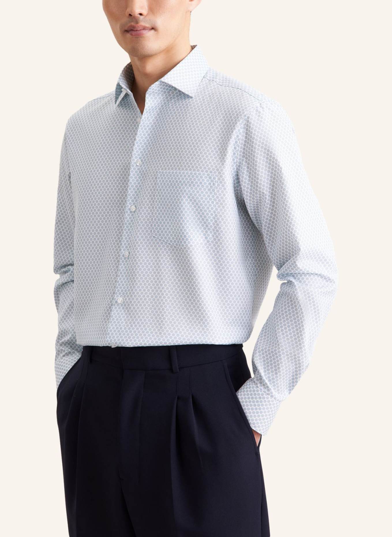 seidensticker Business Hemd Comfort Fit: TÜRKIS