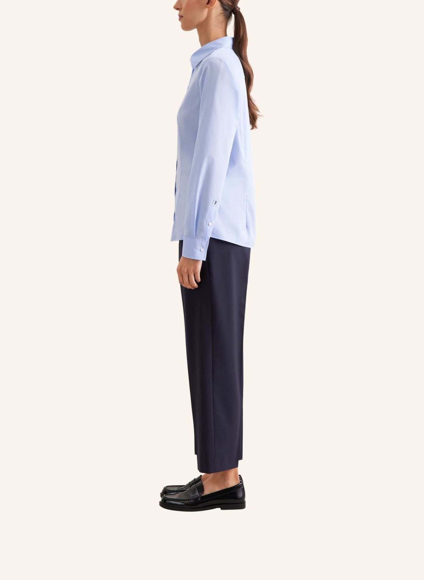 seidensticker Hemdbluse: HELLBLAU