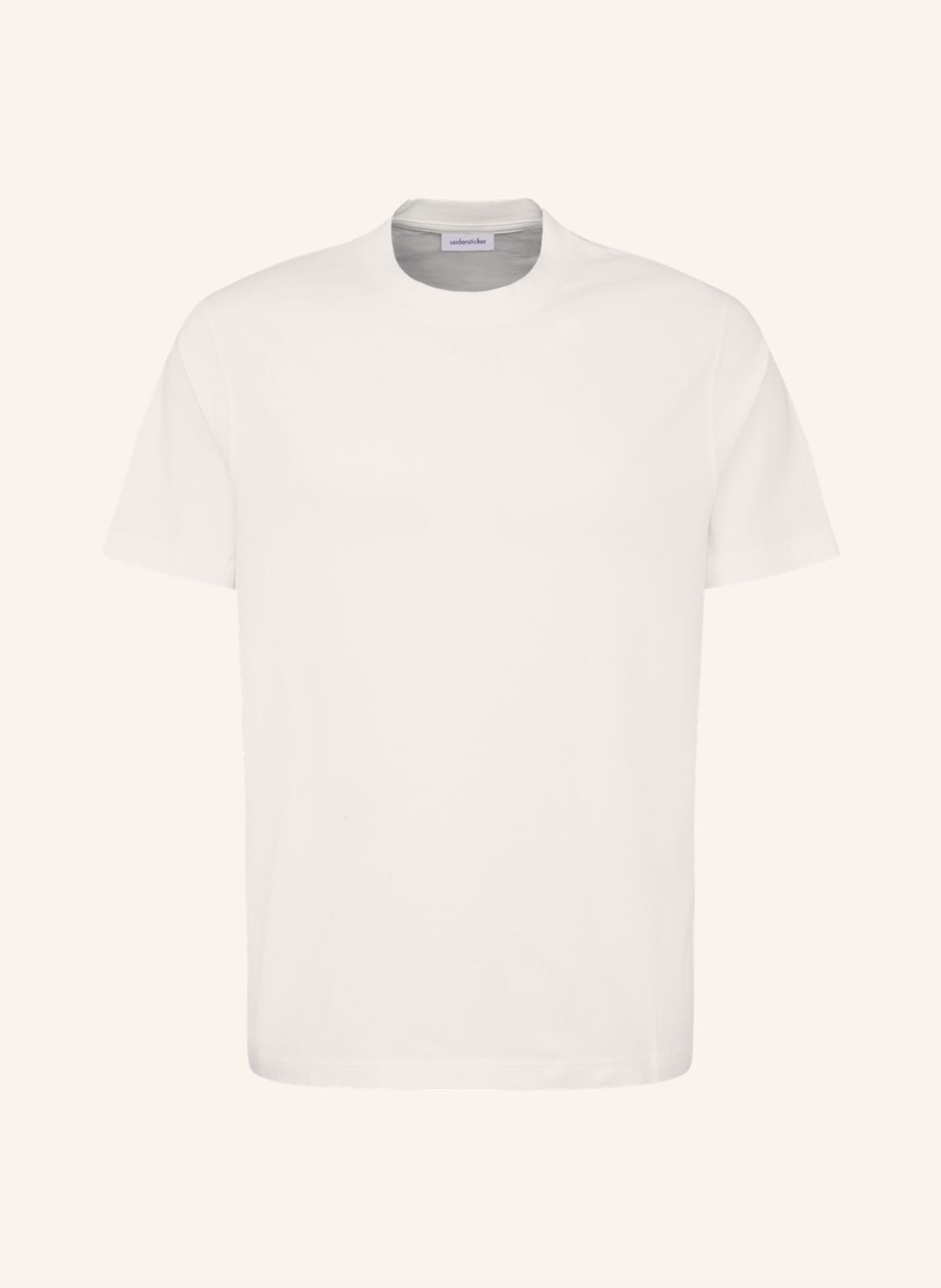 seidensticker T-shirt met normale pasvorm: WIT