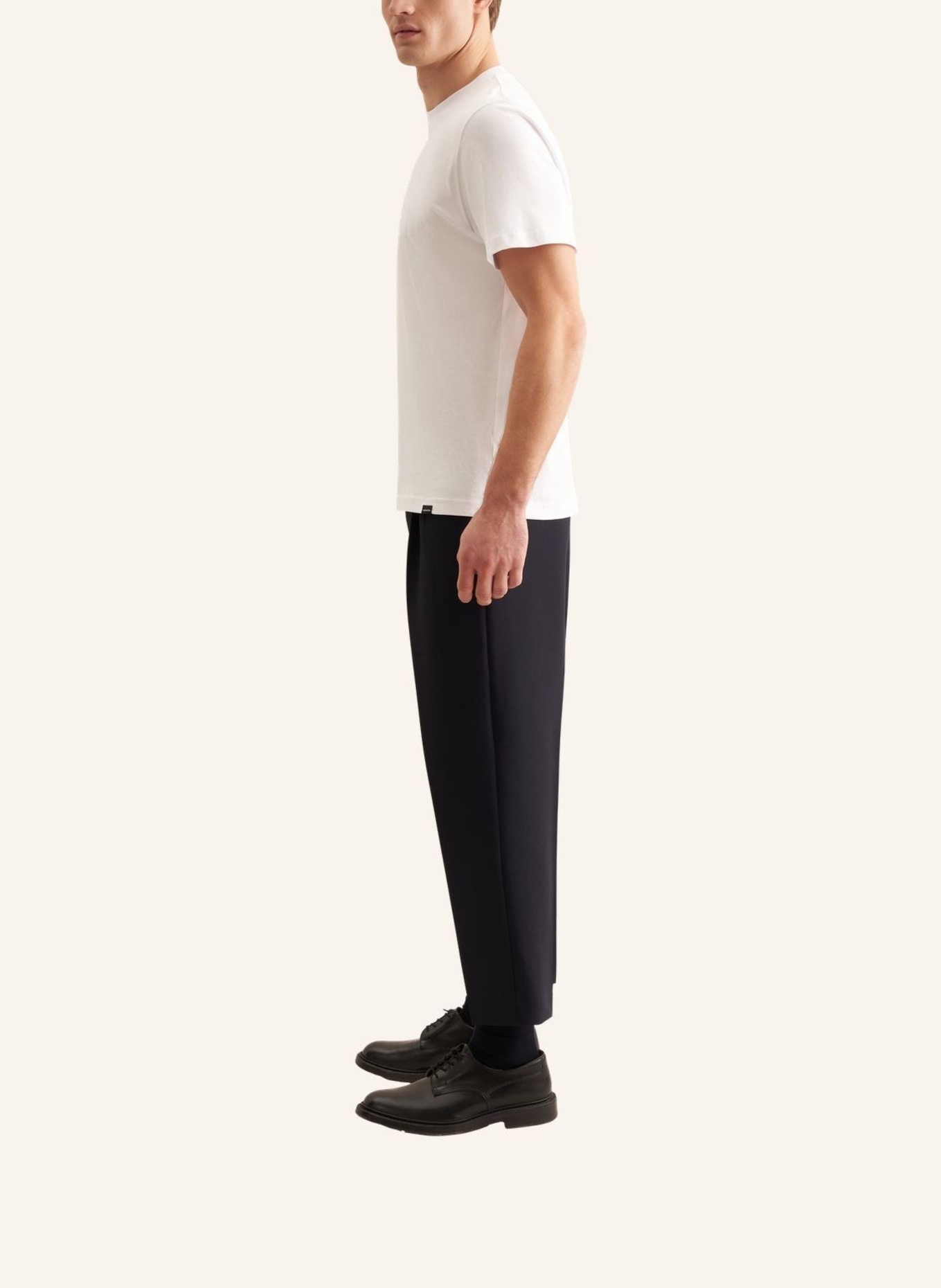 seidensticker T-shirt met normale pasvorm: WIT