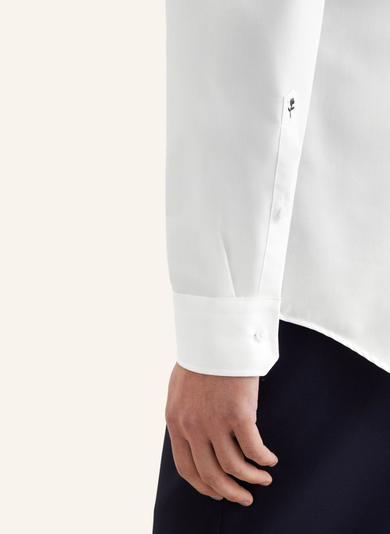 seidensticker Slim-Fit Business Shirt: WHITE