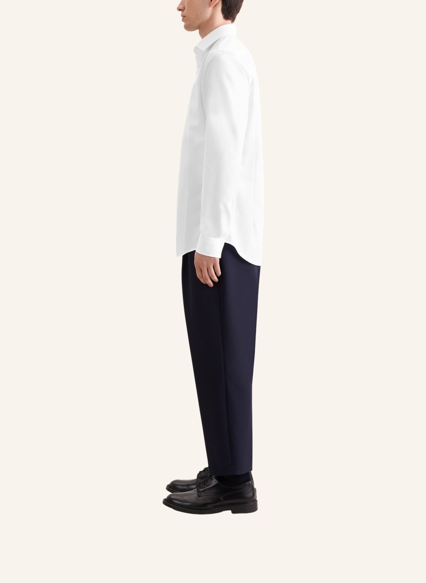 seidensticker Slim-Fit Business Shirt: WHITE
