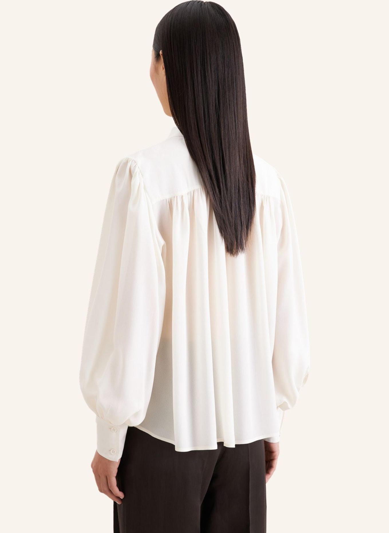 seidensticker Ausgestellte Bluse: WEISS