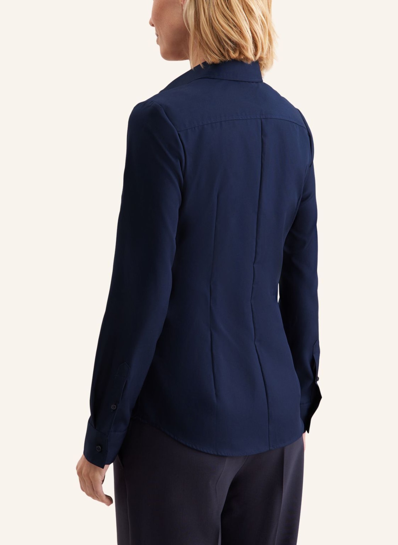 seidensticker Hemdbluse: DUNKELBLAU