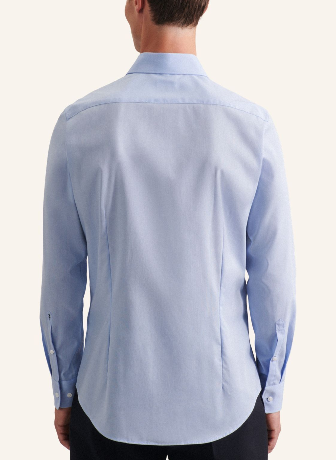 seidensticker Slim-Fit Business Shirt: LIGHT BLUE