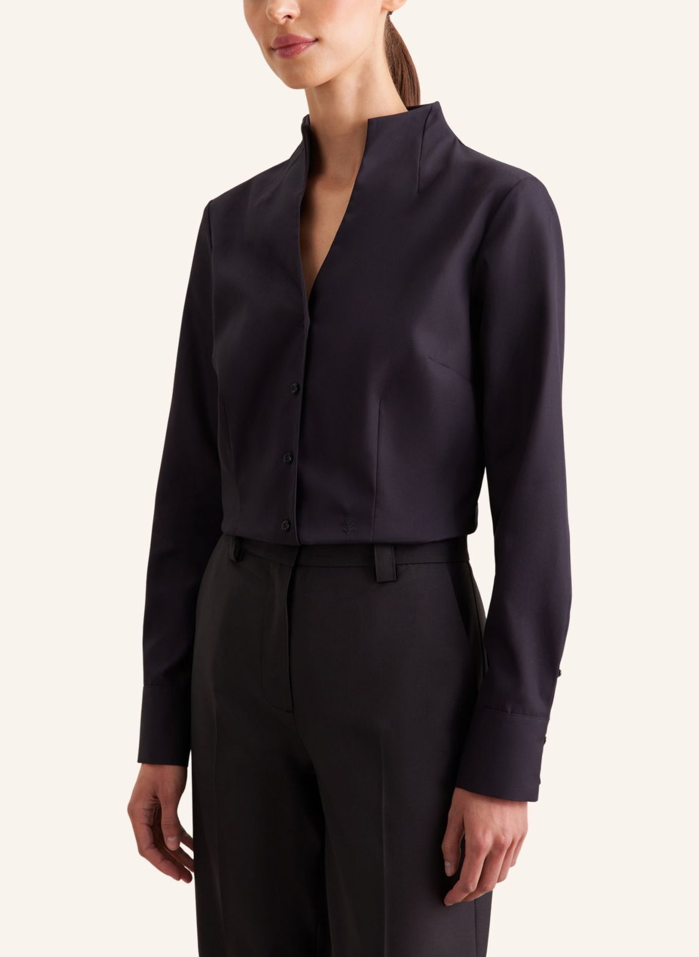 seidensticker Bluse: SCHWARZ