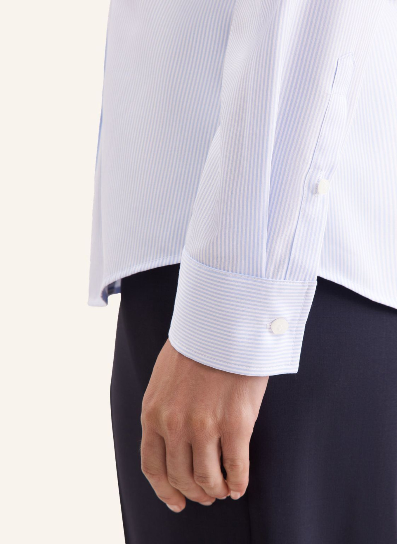 seidensticker overhemdblouse: LICHTBLAUW