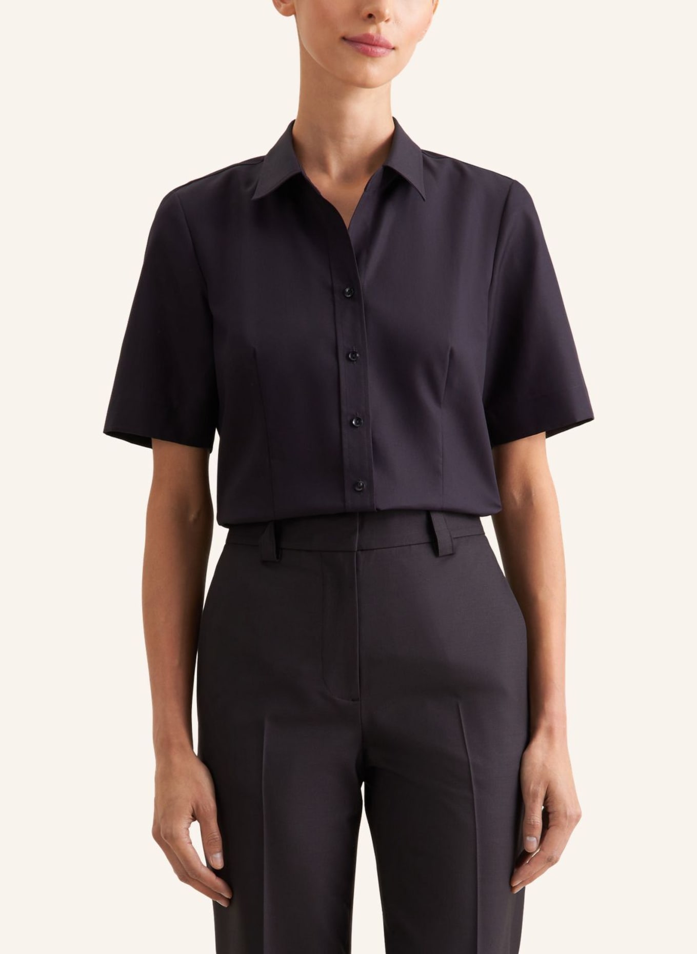 seidensticker Hemdbluse: SCHWARZ