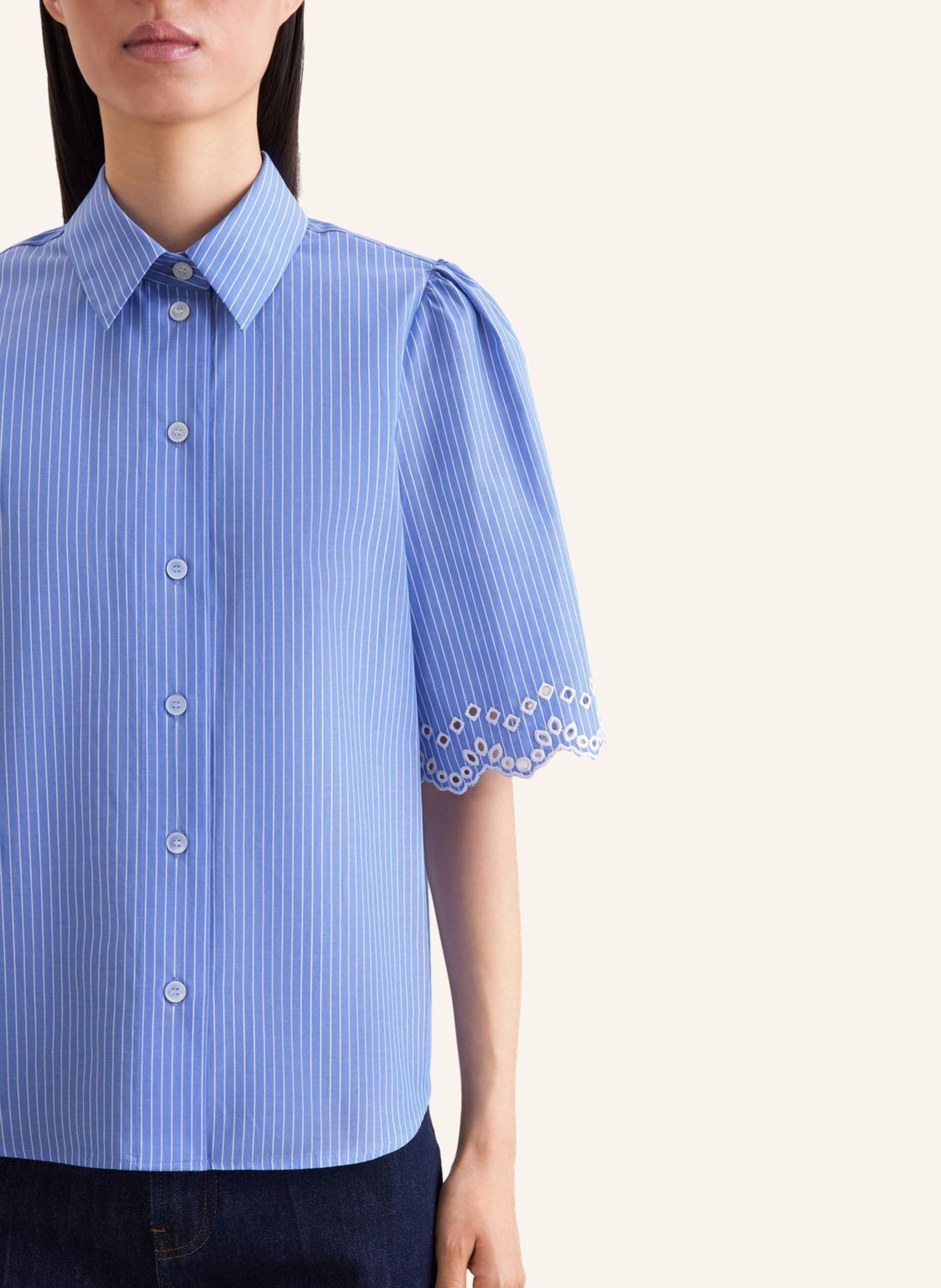 seidensticker Tuniek: BLAUW