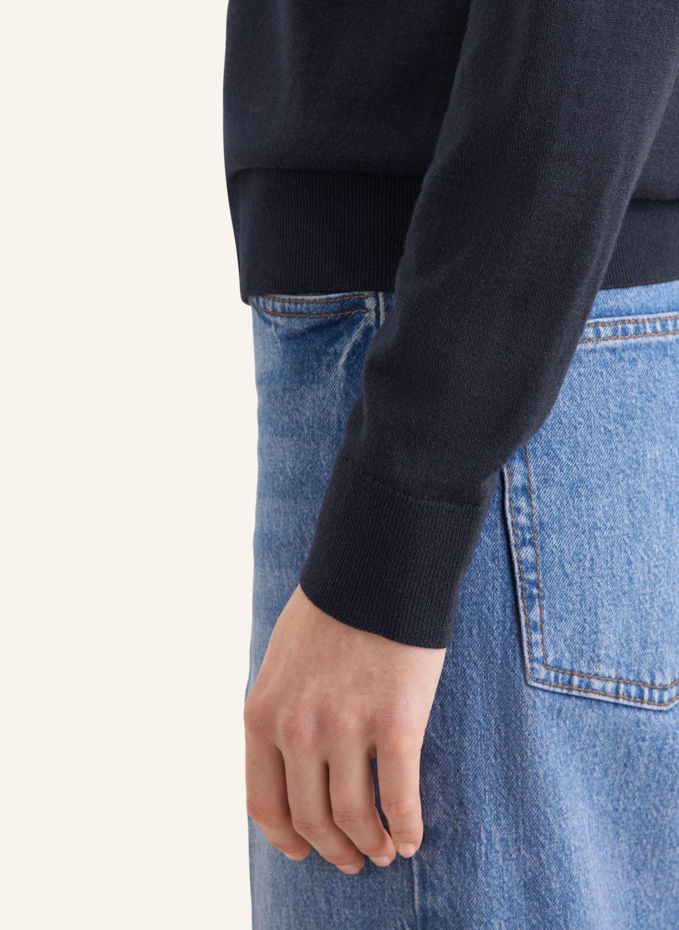 seidensticker , Strick-Jacke, Cardigan: DUNKELBLAU