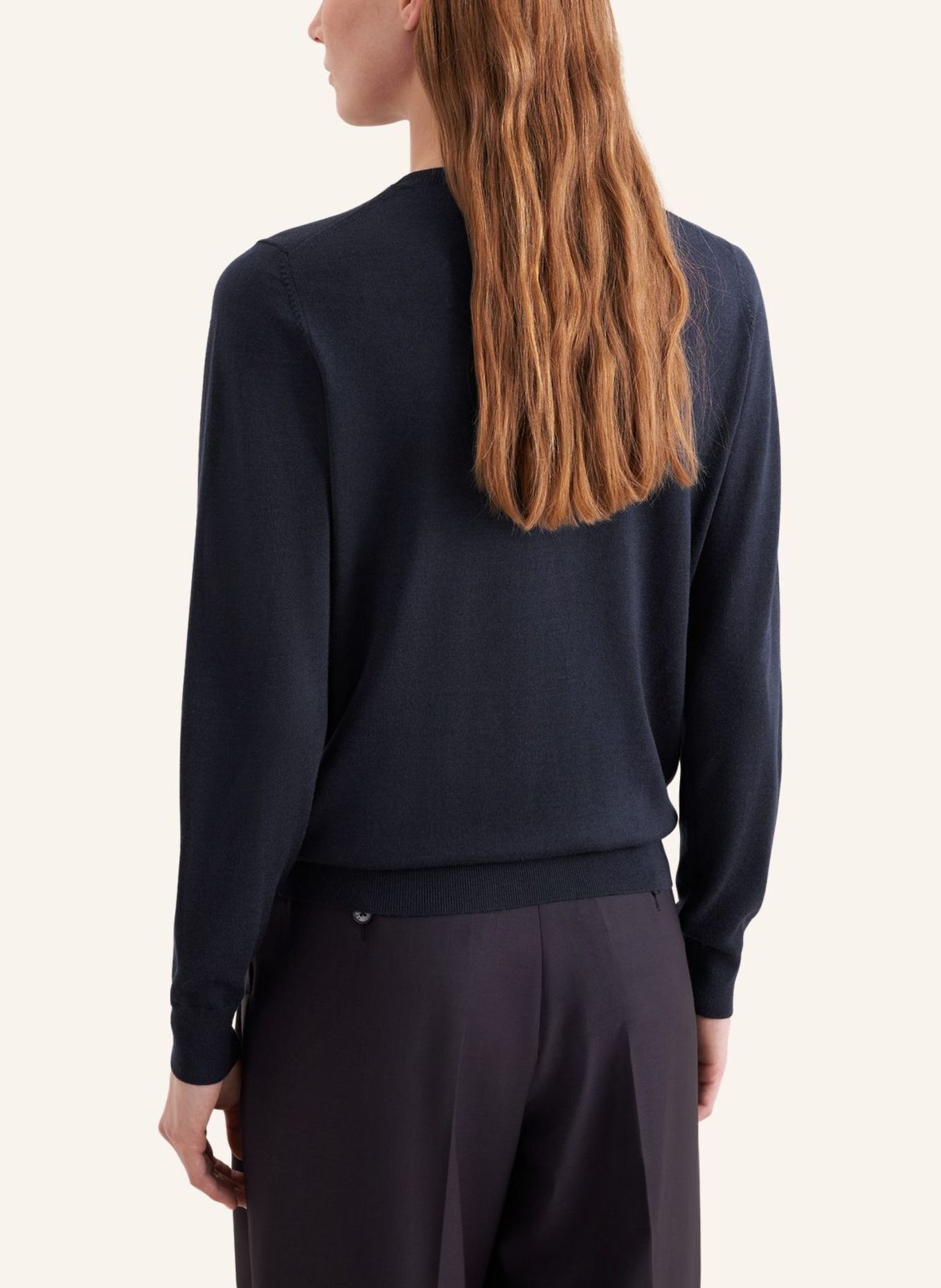 seidensticker Sweater: DUNKELBLAU