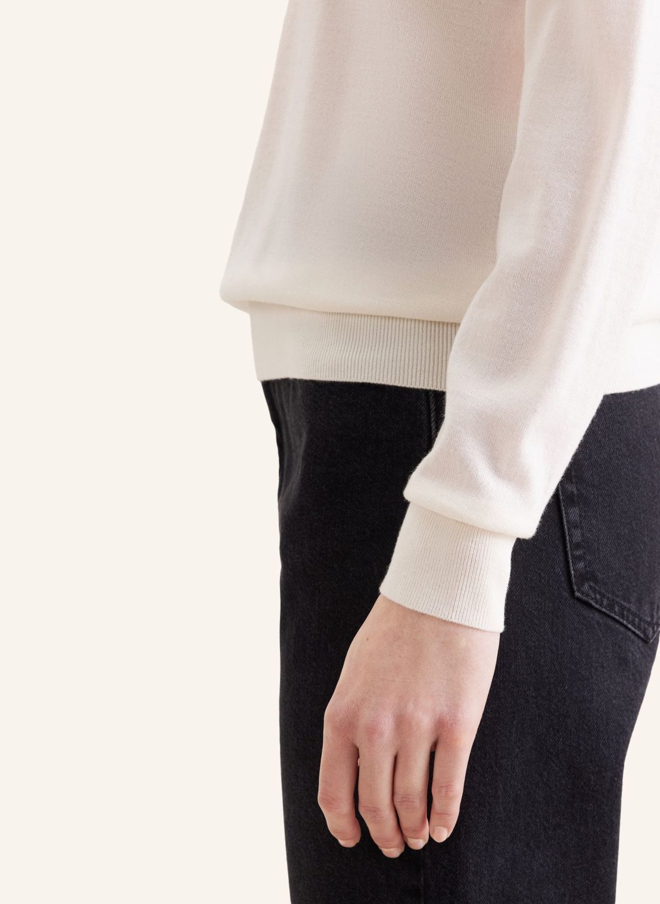 seidensticker Sweater: ECRU