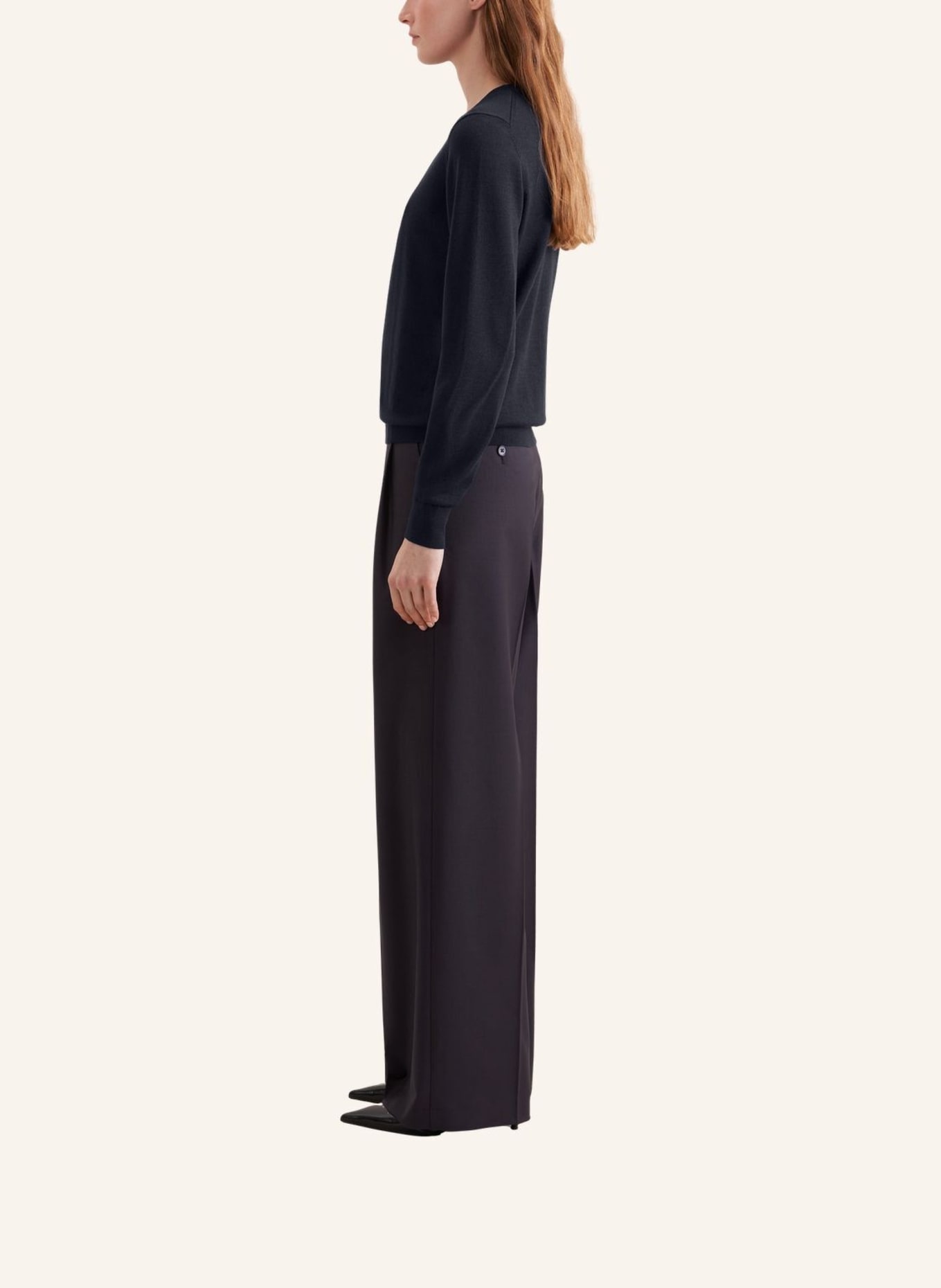 seidensticker Sweater: DUNKELBLAU